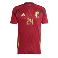 Echipament fotbal Belgia Amadou Onana #24 Tricou Acasa European 2024 maneca scurta